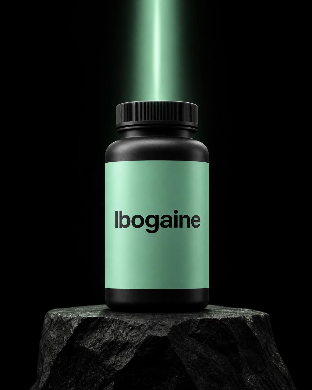 Ibogaine nootropic bottle