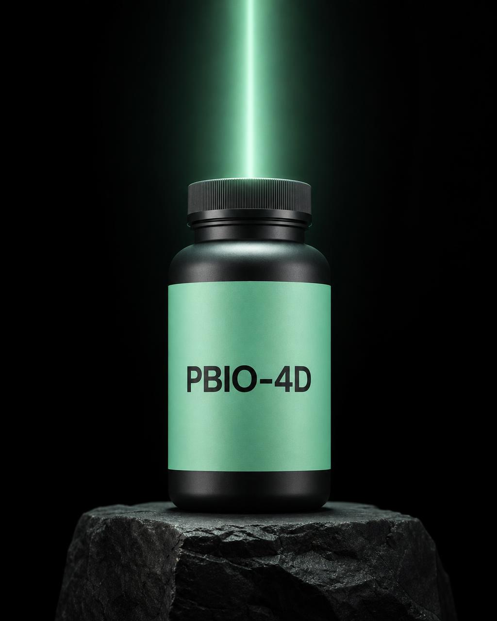 PBIO-4D nootropic bottle