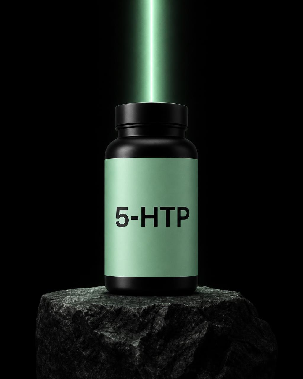 5-HTP nootropic bottle